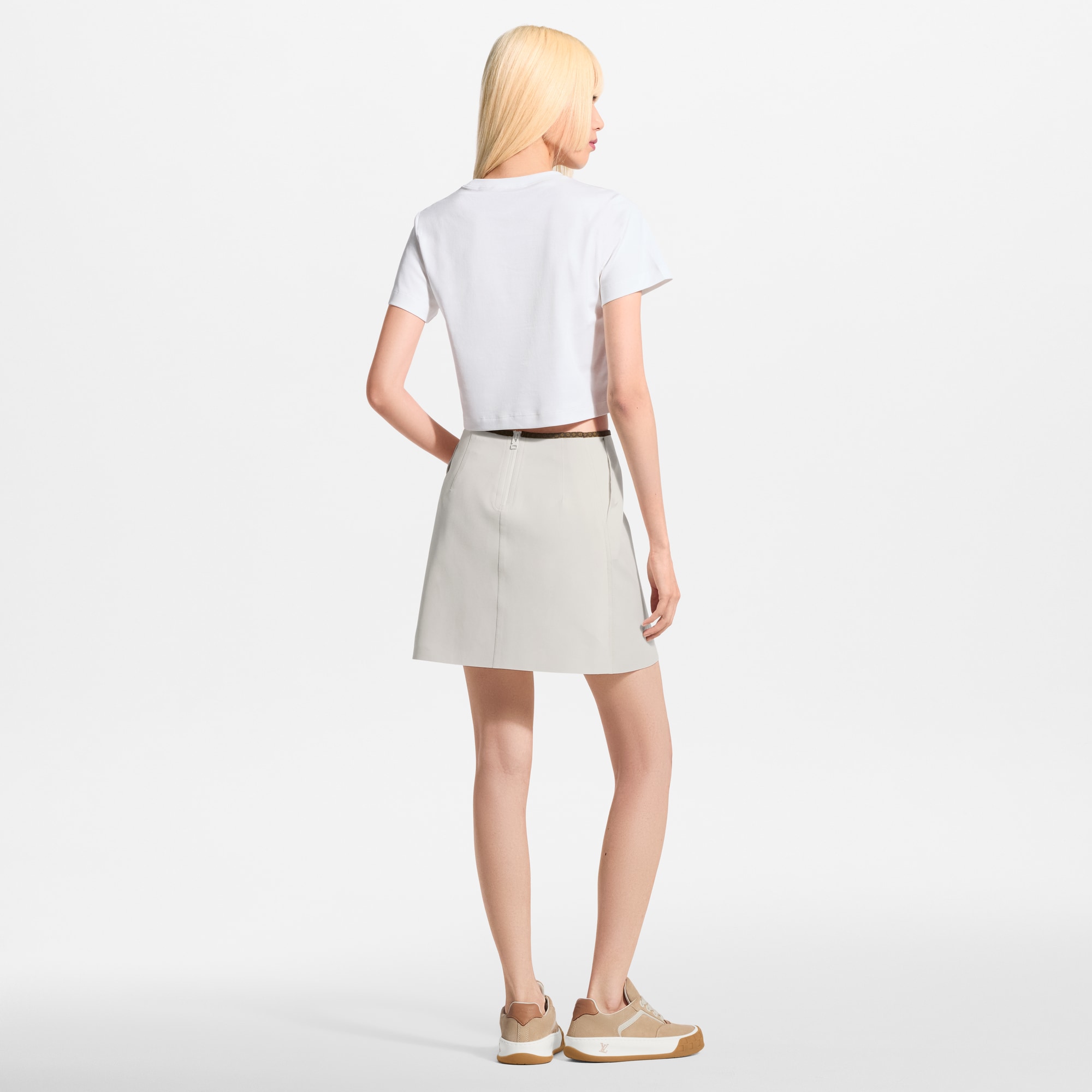 Woven Flower Print Crop Top - Women - Ready-to-Wear | LOUIS VUITTON ®